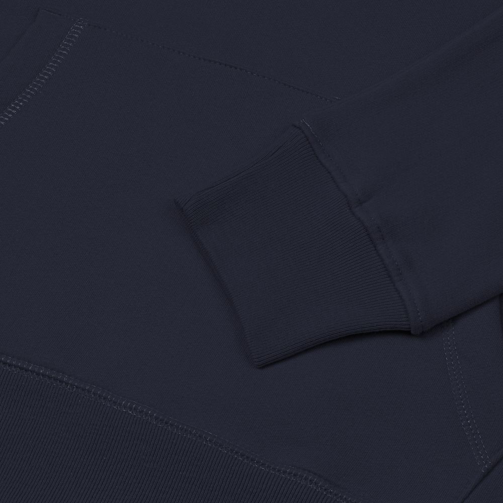 Толстовка с капюшоном унисекс Hoodie, темно-синяя-3
