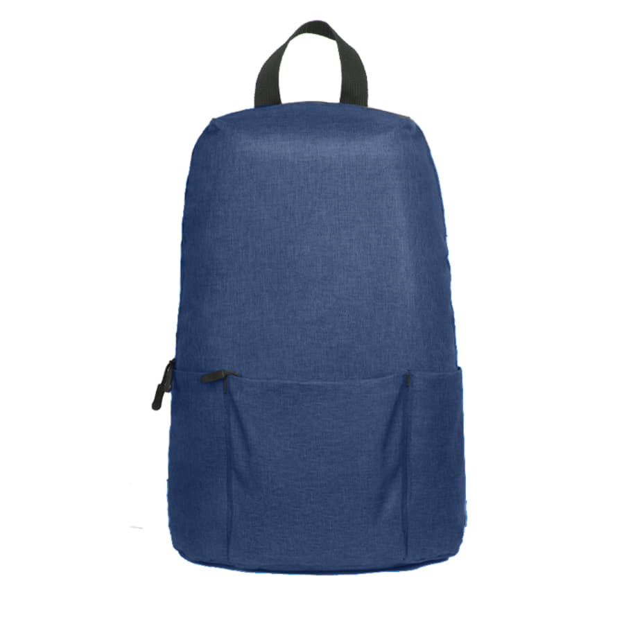 Лёгкий меланжевый рюкзак BASIC, синий-3