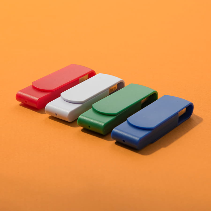 USB flash-карта SWING (16Гб), зеленый-3