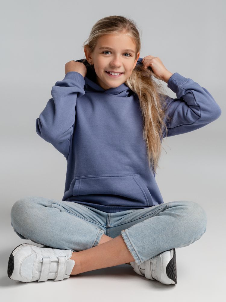 Толстовка детская Stellar Kids, синяя-6