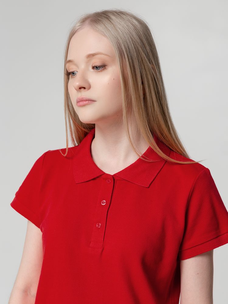 Рубашка поло женская Virma Lady, красная-4