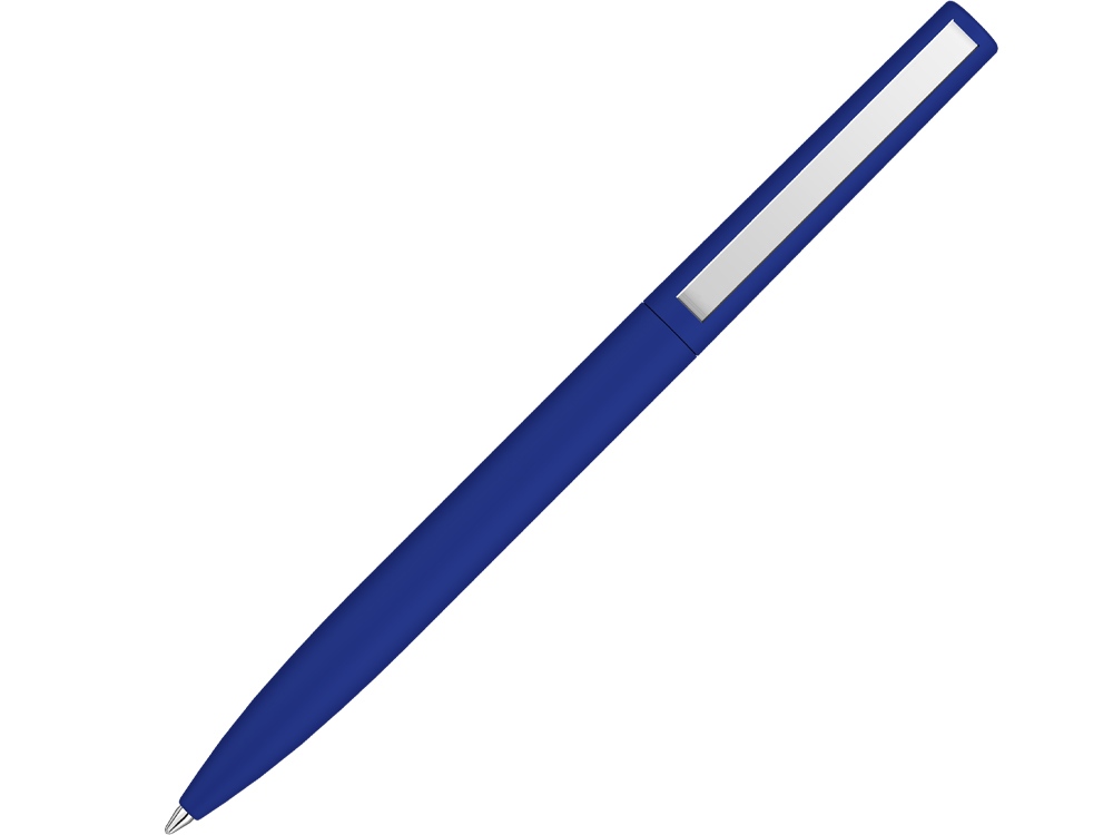 Шариковая ручка  Bright F Gum soft-touch, синий-0