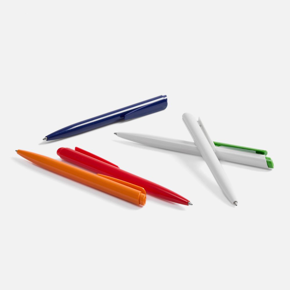 Ручка шариковая Senator Dart Polished, белая-4