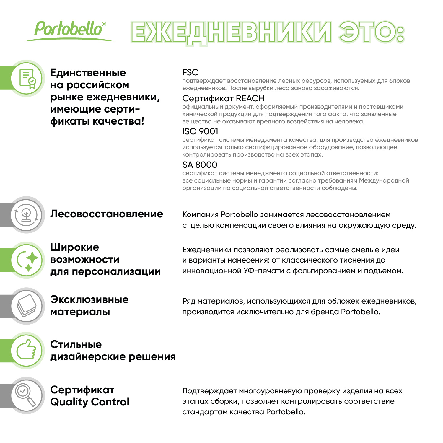 Ежедневник Спарк мини (Spark mini) A6 недатированный, зеленый-15