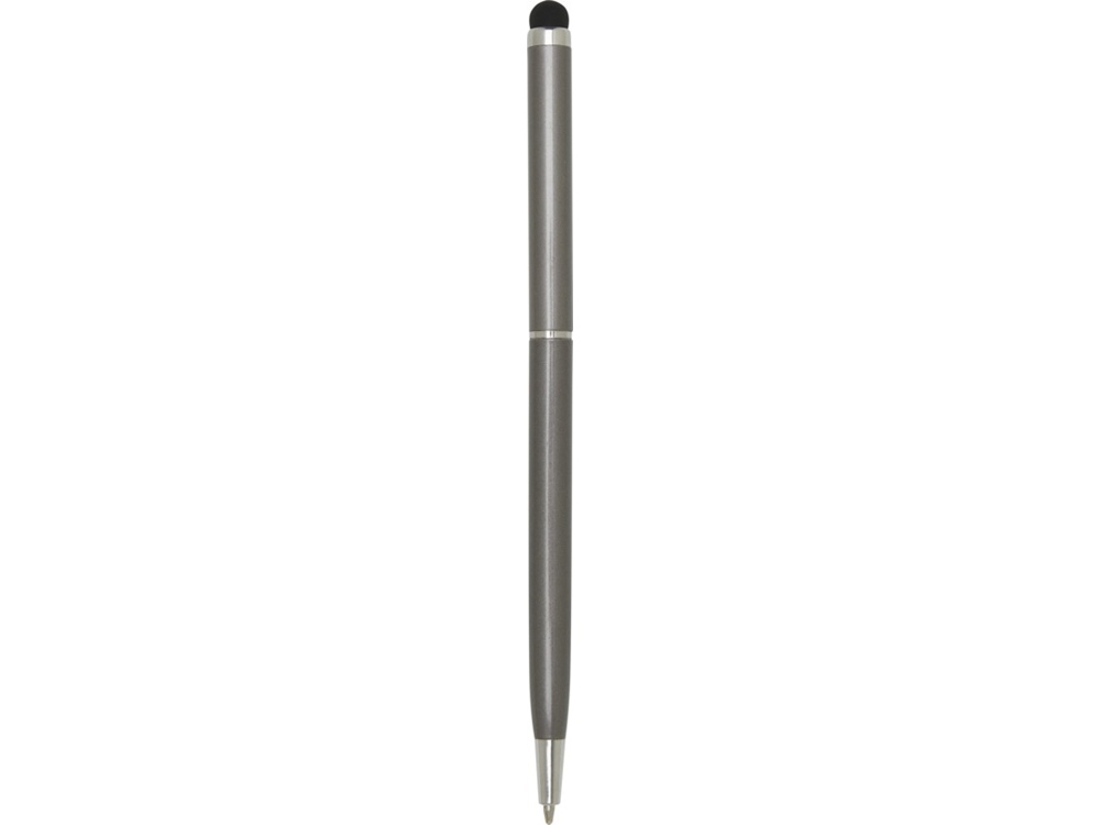 Шариковая ручка Ore алюминиевая со стилусом - Titanium-2
