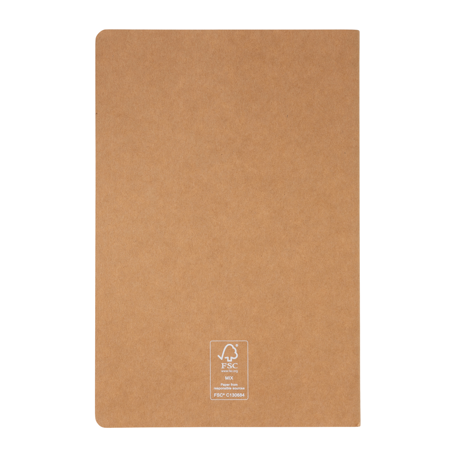 Блокнот FSC® в мягком переплете, A5-5