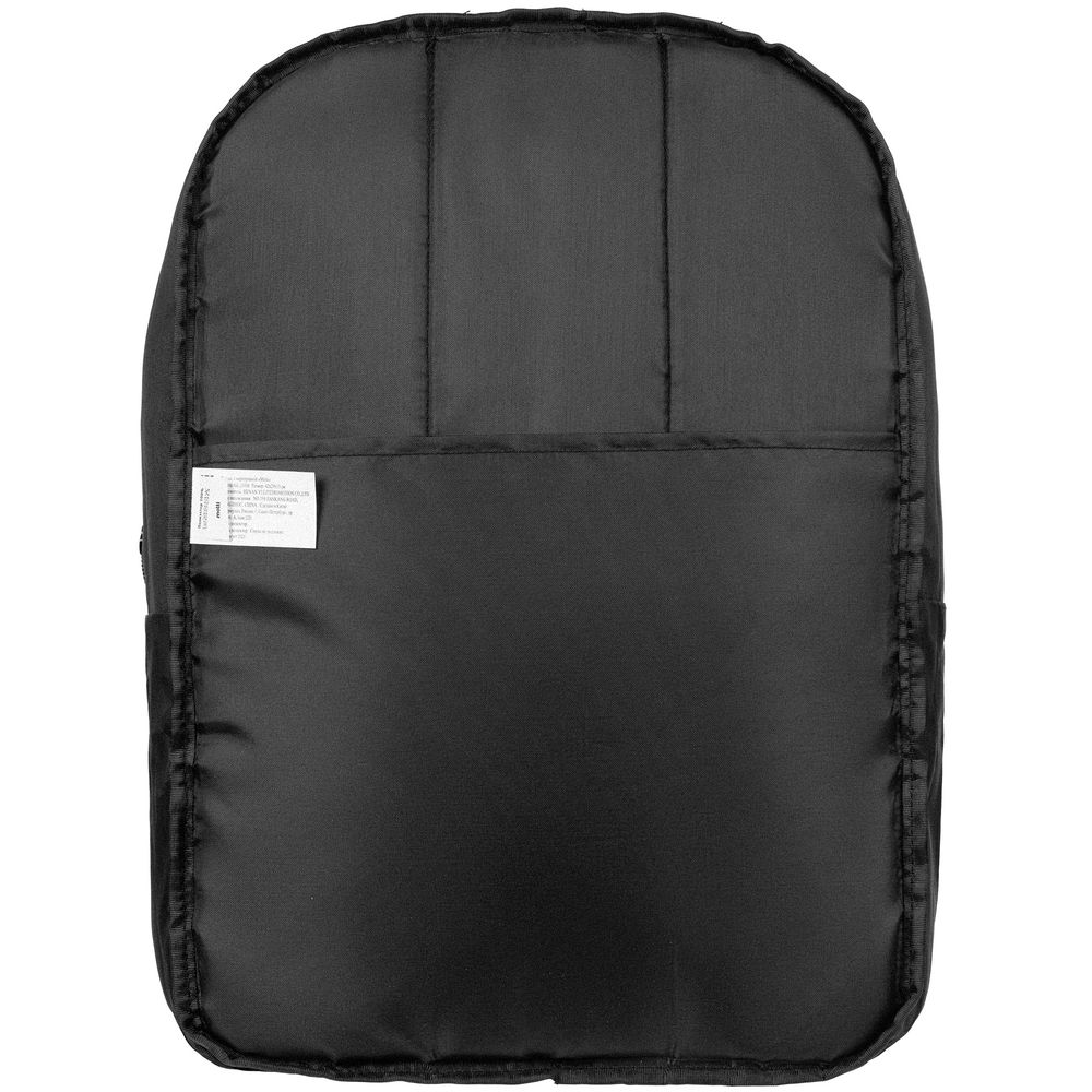 Рюкзак Patch Catcher с карманом из липучки, черный-3