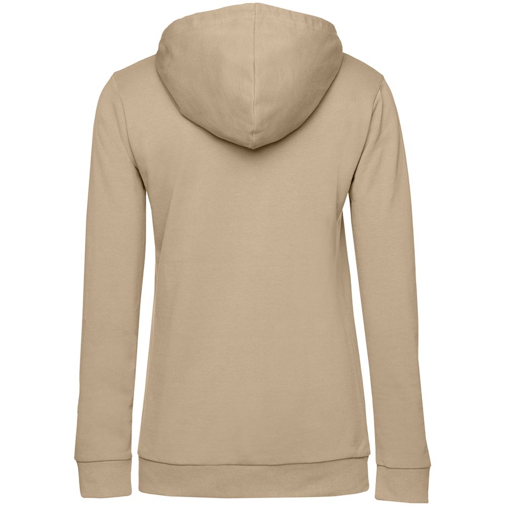 Толстовка с капюшоном женская Hoodie, бежевая-2