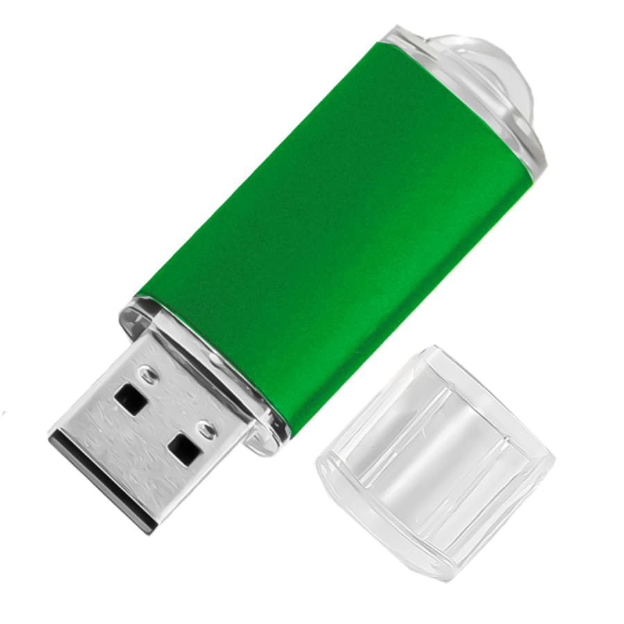 USB flash-карта ASSORTI (8Гб), зеленый-1