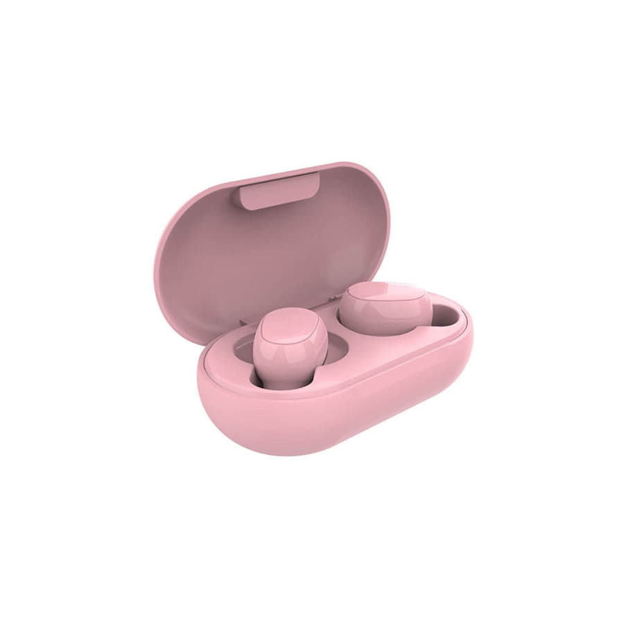 Наушники беспроводные Hiper TWS OKI, розовые, розовый-2