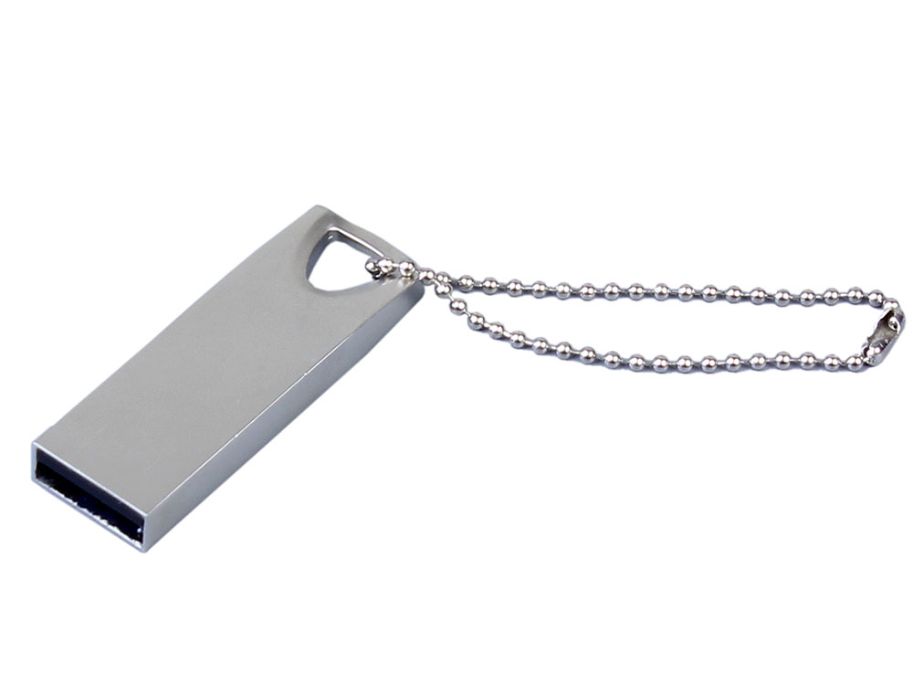 USB 3.0-флешка на 32 Гб с мини чипом, компактный дизайн, стильное отверстие для цепочки-0