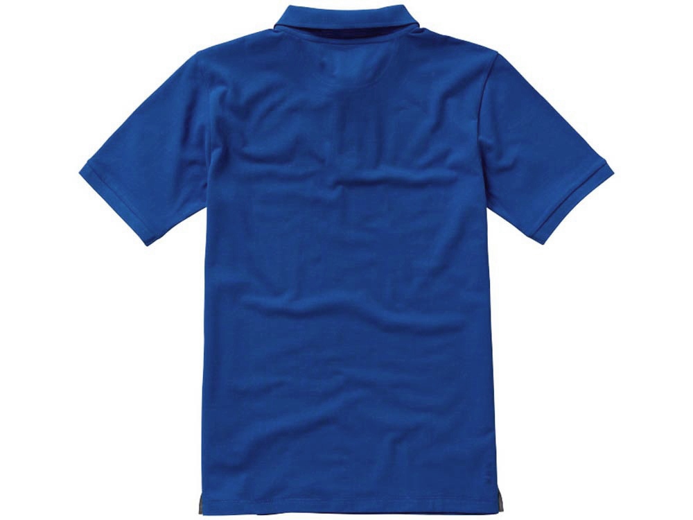 Calgary мужская футболка-поло с коротким рукавом, синий-2