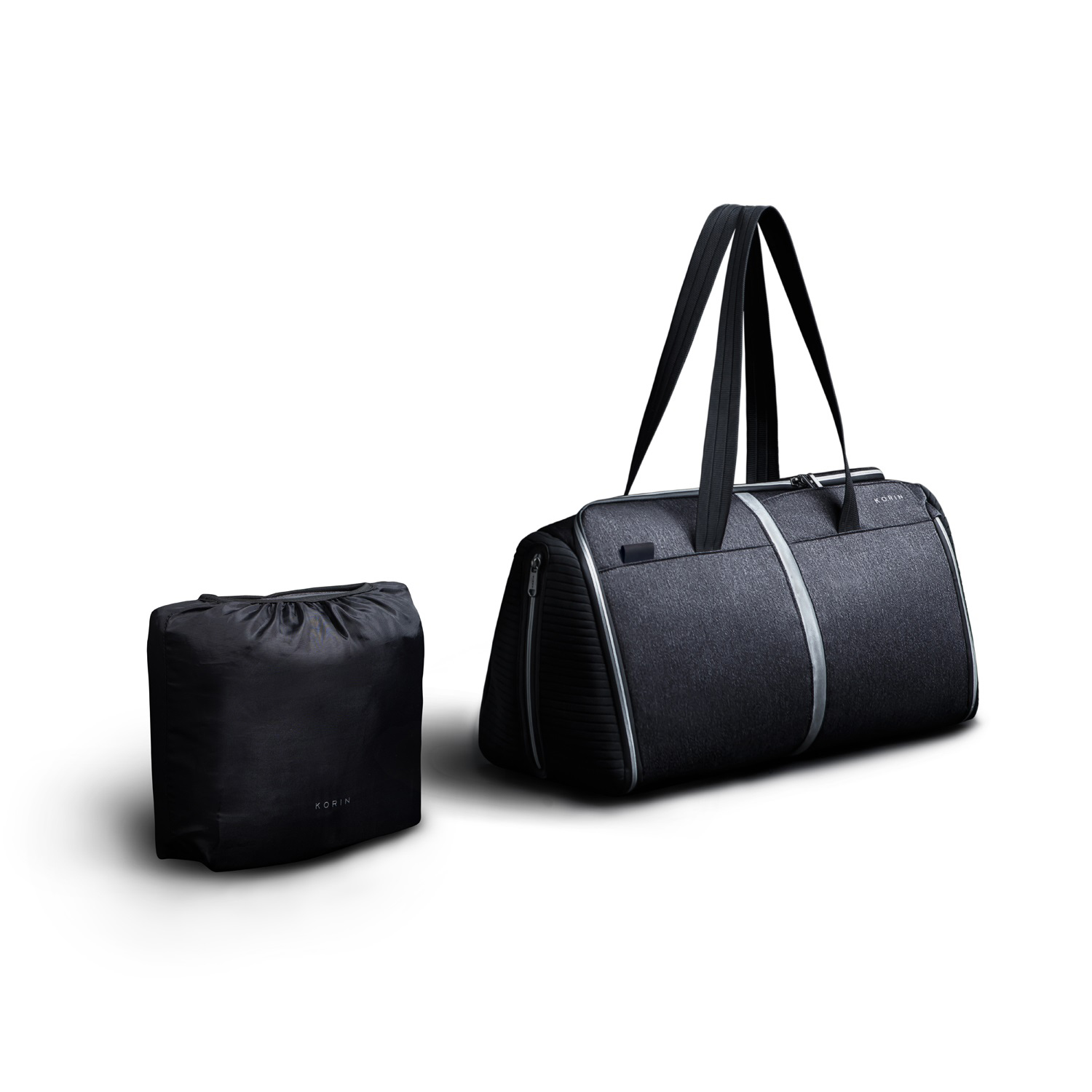 Спортивная KORIN сумка FlexPack Gym 49х26х23 см, темно-серая-10
