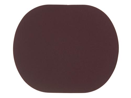 ПАТЧ ОВАЛ soft-touch (коричневый ) 6,0 х 5,0 см
