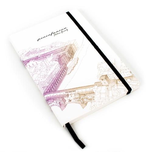 Тетрадь Pininfarina Stone Paper ITALIAN BEAUTY FIRENZE 14х21см каменная бумага, 64 листа, линованная