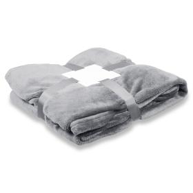 Плед флисовый SUPER SOFT COMFORT TRAVEL, Серый