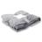 Плед флисовый SUPER SOFT COMFORT TRAVEL, Серый
