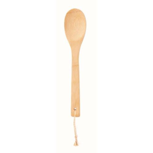 Spoon salad bamboo, бежевый