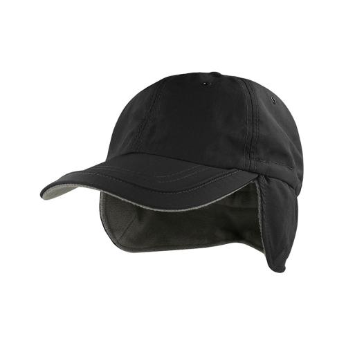 Бейсболка SNOW FLAP STOPPER-S, чёрный