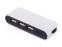 USB-хаб Hubix с коннектором 2-в-1 USB-C и USB-A, 2.0, белый