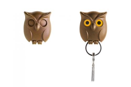 Брелок для ключей Night Owl, Коричневый