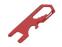 Мультиинструмент Carabiner, красный