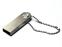 USB 2.0-флешка на 4 Гб с мини чипом и круглым отверстием, серебристый