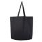 Большая сумка шоппер хлопковый MALL BIG 220, 42 x 45 x 14 см, длина ручек 64 х 2,5, черный