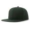 Бейсболка SNAP BACK-S, 6 клиньев, пластиковая застежка, темно-зелёный