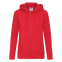 Толстовка женская LADY-FIT HOODED SWEAT JACKET 280, ярко-красный