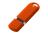 USB-флешка на 32 ГБ 3.0 USB, с покрытием soft-touch, оранжевый
