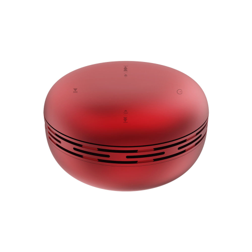 Беспроводная Bluetooth колонка Burger Inpods TWS софт-тач, Красный