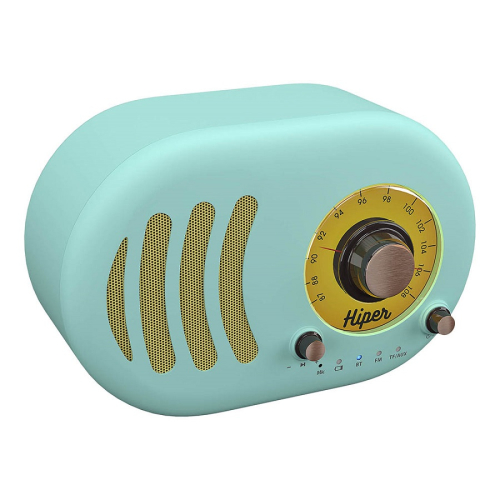 Колонка беспроводная RETRO S, цвет голубой , голубой