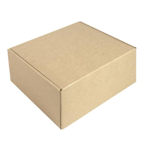 Коробка подарочная Big BOX, размер: 24 x 21 x 11 см  картон МГК бур., самосборная, коричневый