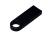 USB 2.0-флешка на 64 Гб с мини чипом и круглым отверстием, черный