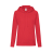 Толстовка женская без начеса LIGHTWEIGH HOODED SWEAT 240, красный