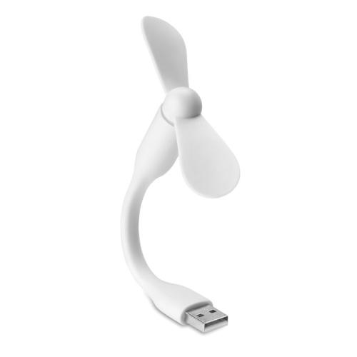 Настольный USB вентилятор, белый