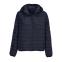 Куртка женская "STREAM HOODED" 280 Т, темно-синий