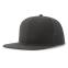 Бейсболка SNAP BACK-S, 6 клиньев, пластиковая застежка, темно-серый
