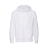 Толстовка без начеса LIGHTWEIGHT HOODED SWEAT JACKET 240, белый