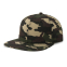 Бейсболка SNAP BACK-S, 6 клиньев, пластиковая застежка, зеленый камуфляж