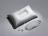 Набор для путешествия с прямоугольной подушкой Cloud, серый