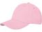Бейсболка Davis, 6 панелей, light pink