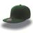 Бейсболка SNAP BACK, 6 клиньев, пластиковая застежка, зеленый