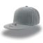Бейсболка SNAP BACK, 6 клиньев, пластиковая застежка, серый