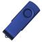 USB flash-карта DOT (8Гб), синий, 5,8х2х1,1см, пластик, металл, синий