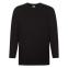 Футболка мужская SUPER PREMIUM LONG SLEEVE 205, черный