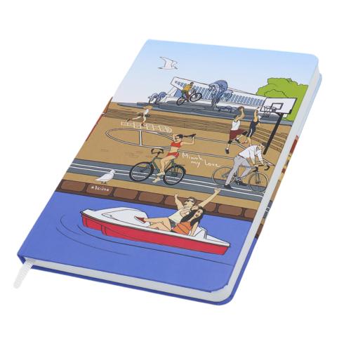 Записная книжка A6 Dziuna Немига в линейку 10, Немига