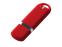 USB-флешка на 32 ГБ с покрытием soft-touch, красный