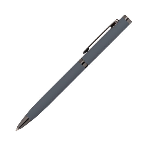 Шариковая ручка Нокс (Nox), серая